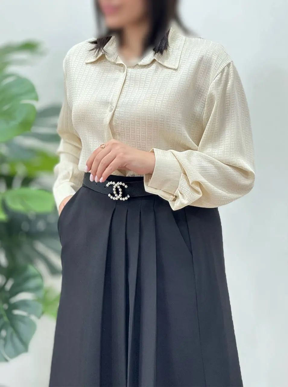شومیز ساتن ابریشم یارا